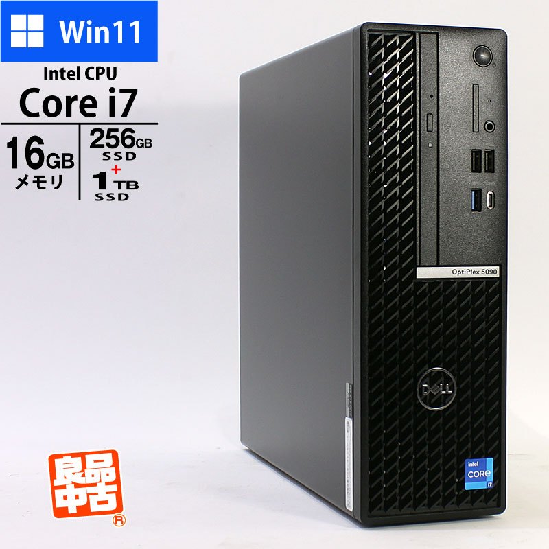 DELL OptiPlex5090 SFF i7-11700メモリ32G 1T デスクトップ PC DELL OPTIPLEX 5090 SFF Core i7-11700 メモリ16GB