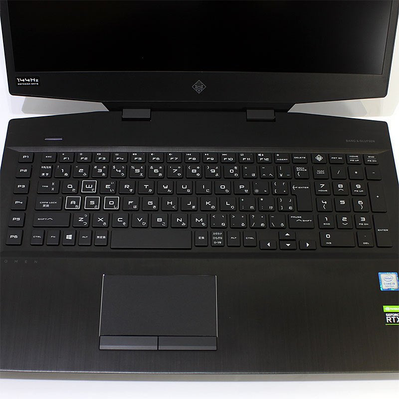 ノートパソコン HP 17.3型 フルHD OMEN by HP 17-cb0004TX エクストリームモデル Core i9-9880H メモリ32GB SSD1TB 無線LAN テンキー Webカメラ GeForce RTX2080 Windows11 Pro 良品中古 PC 2019年モデル-thumbmail-3