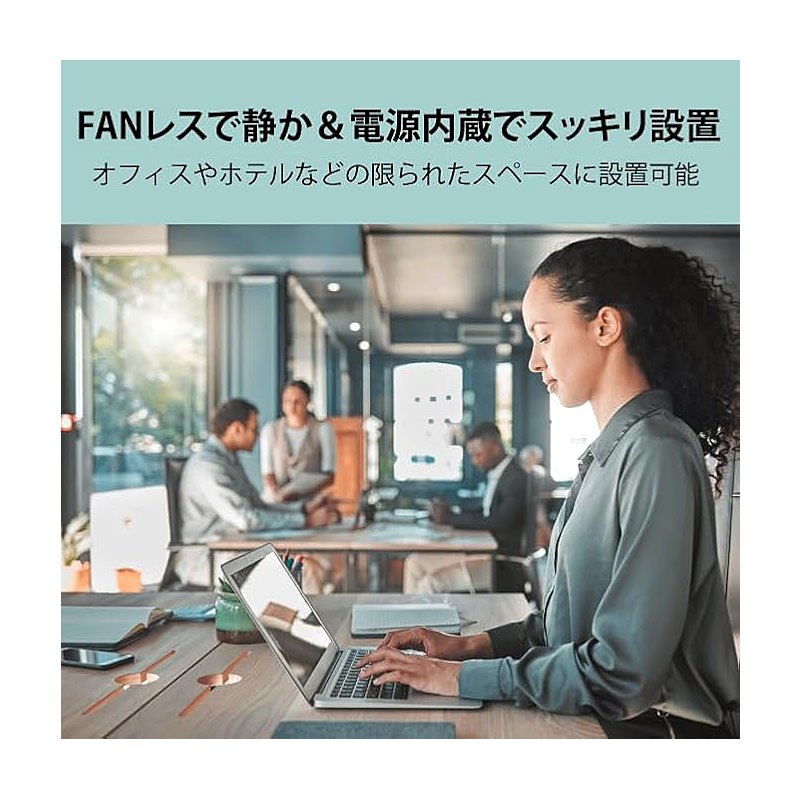 ギガビットスイッチ FXC CS1024 24ポートスイッチングハブ 10/100/1000M RJ45 x24 搭載 RoHS準拠-thumbmail-2