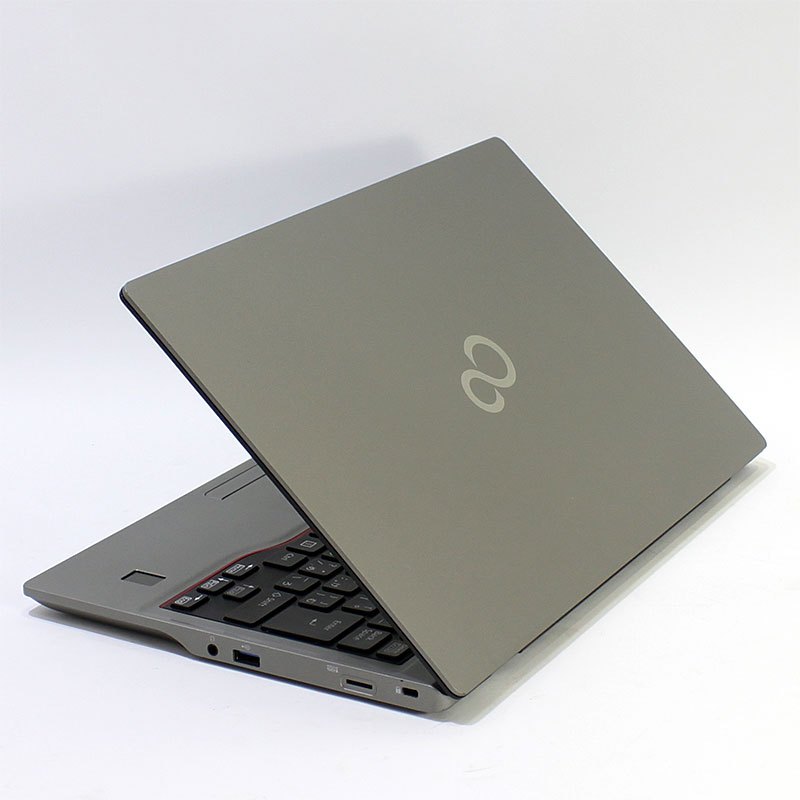 ノートパソコン 富士通 14型 フルHD LIFEBOOK U7411/G FMVU37015 Core i5-1145G7 メモリ8GB SSD256GB 無線LAN LTE Webカメラ 指紋認証 Windows11 Pro 良品中古 PC 2021年モデル-thumbmail-2
