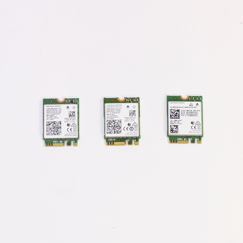 JUNK Intel 無線LANカード (8265NGW) 3個セット