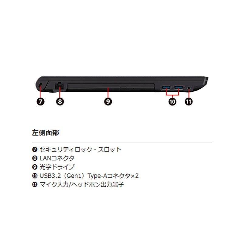ノートパソコン dynabook 15.6型 B55/LY A6BWLYL8562A Core i5-1334U メモリ8GB SSD256GB DVD マルチ 無線LAN Webカメラ テンキー MS Office 2021 Windows11 Pro 新品 PC 2024年モデル-thumbmail-5