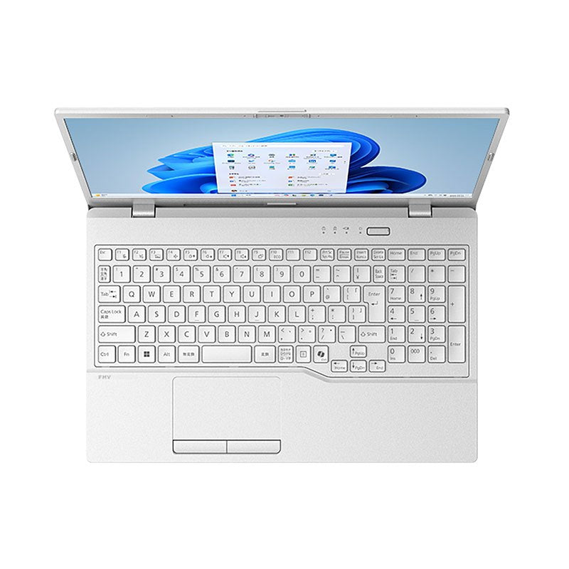 ノートパソコン 富士通 15.6型 フルHD LIFEBOOK WE1-K3 FMVWK3E15W Core i5-1335U メモリ16GB SSD512GB 無線LAN テンキー Webカメラ Windows11 Home Office無し リファビッシュ 2025年モデル ホワイト