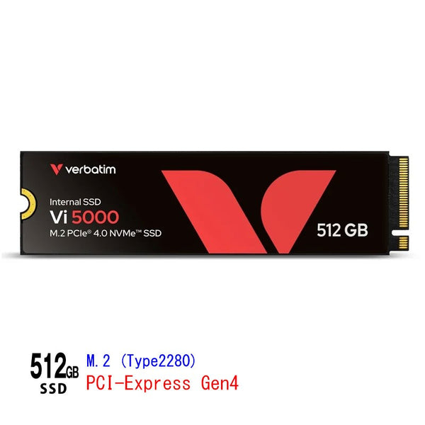 Verbatim バーベイタム 内蔵SSD NVMe PCIe Gen4.0x4 PCIe4.0 Vi5000
