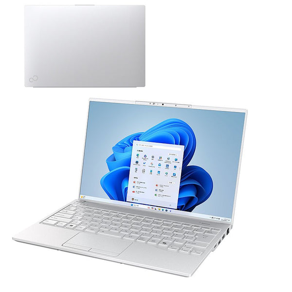 ノートパソコン 富士通 14型 WUXGA LIFEBOOK WU2/J FMVUH04002 Core i5-1235U メモリ16GB SSD256GB 無線LAN Webカメラ Windows11 Home リファビッシュ PC シルバーホワイト 軽量 2024年モデル