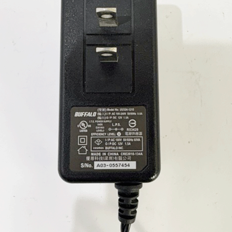 JUNK BUFFALO ネットワーク機器(ルーター、ハブ)用ACアダプタ (UU324-1215)-thumbmail-2
