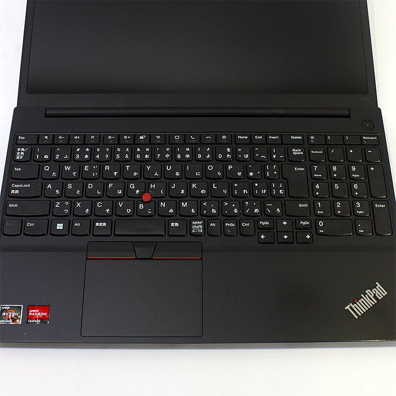 ノートパソコン Lenovo 15.6型 フルHD ThinkPad E15 Gen3 20YHS15Y00 Ryzen5 5500U メモリ16GB SSD256GB 無線LAN Webカメラ Windows11 Pro 良品中古 2021年モデル-thumbmail-3