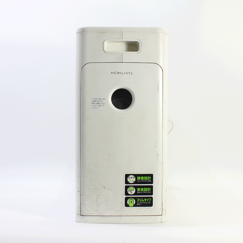 JUNK KOKUYO シュレッダー (KPS-X120W) ※逆転ボタンが効かないときがある-thumbmail-1