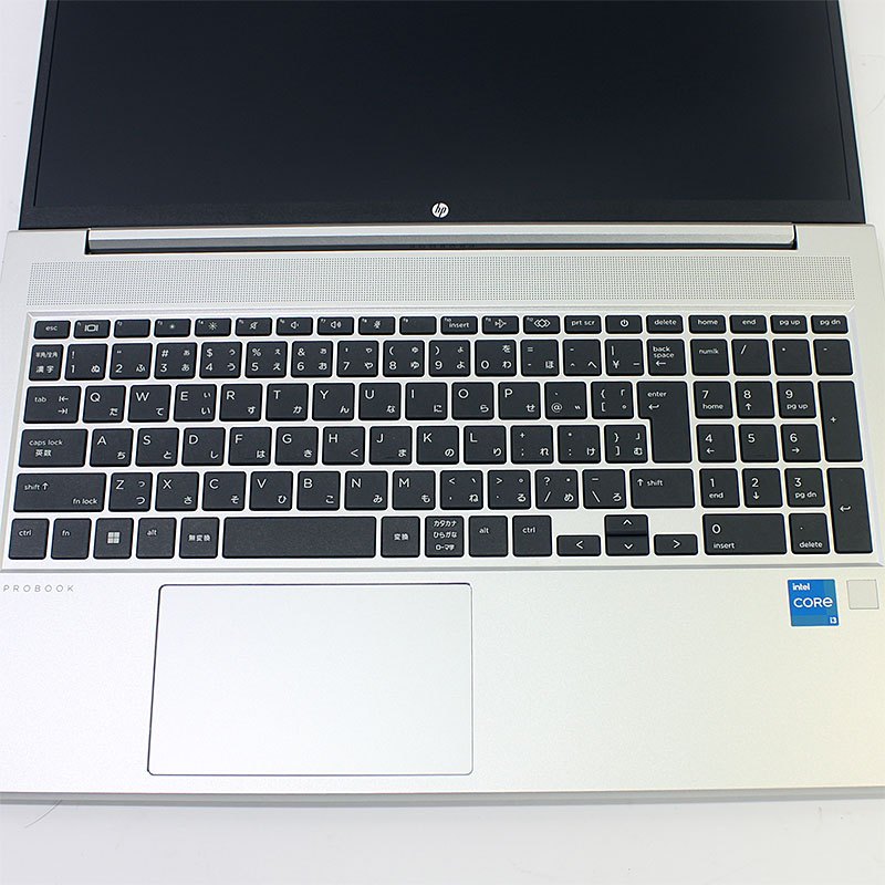 ノートパソコン HP 15.6型 フルHD ProBook 450 G9 4D3X7AV Core i3-1215U メモリ16GB SSD256GB 無線LAN テンキー Webカメラ 指紋認証 Windows11 Pro 良品中古 PC 2022年モデル-thumbmail-3
