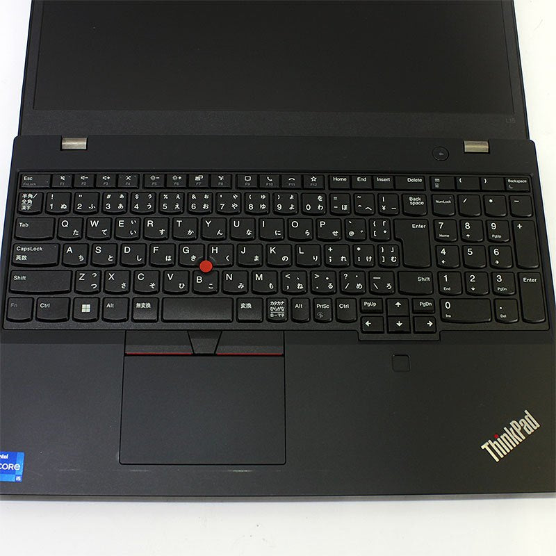 ノートパソコン Lenovo 15.6型 フルHD ThinkPad L15 Gen2 20X4-SB7H00 Core i5-1135G7 メモリ32GB SSD256GB 無線LAN Webカメラ テンキー Windows11 Pro 良品中古 PC 2021年モデル-thumbmail-3