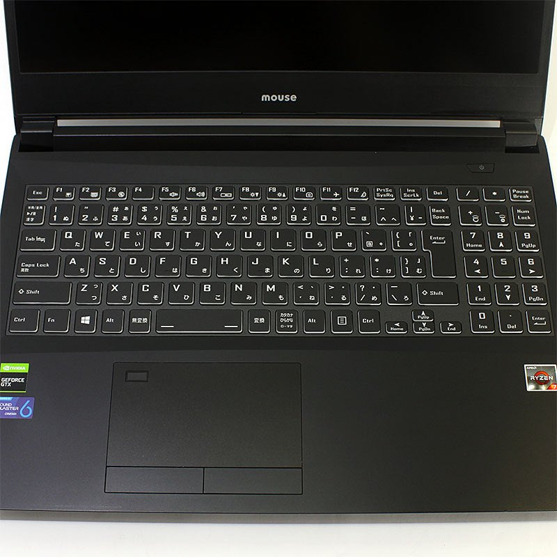 ノートパソコン マウスコンピュータ 15.6型 フルHD DAIV 20085D-R7MTS Ryzen7 5700U メモリ16GB SSD512GB 無線LAN テンキー Webカメラ GeForce GTX 1660Ti Windows11 Pro 良品中古 PC-thumbmail-4