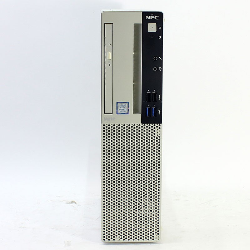 Windowsデスクトップ NEC Mate ML-3 Corei3-8100T/8GB/SSD120GB NEC 【中古デスクトップPC】NEC Mate J ML-3 / Core i3-8100 8GB