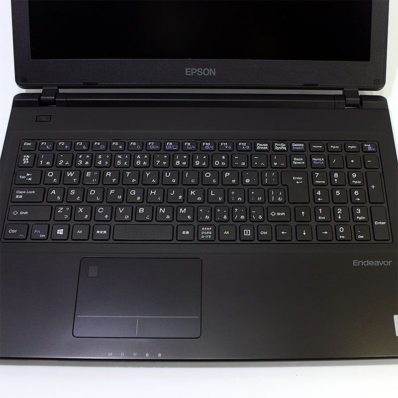 ノートパソコン EPSON 15.6型 Endeavor NJ4400E Core i3-10110U メモリ16GB SSD256GB DVD マルチ 無線LAN テンキー Webカメラ 指紋認証 Windows11 Pro 良品中古 PC 2020年モデル-thumbmail-3