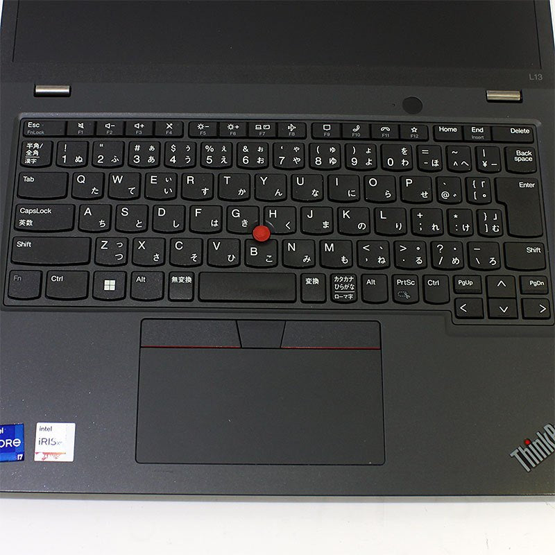 現金特価 ノートパソコン Lenovo 13.3型 WUXGA ThinkPad L13 Gen3 21B4S6JB00 Core i7-1255U メモリ16GB SSD512GB 無線LAN Webカメラ Windows11 Pro 良品中古 モバイル PC-thumbmail-3