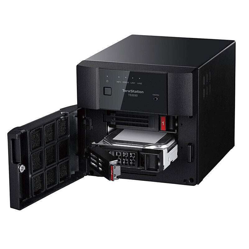 BUFFALO TeraStation テラステーション 2TB 2ドライブ (1TB×2) 法人向け NAS TS3230DN0202 JC-STAR適合 大容量ファイルサーバー-thumbmail-7