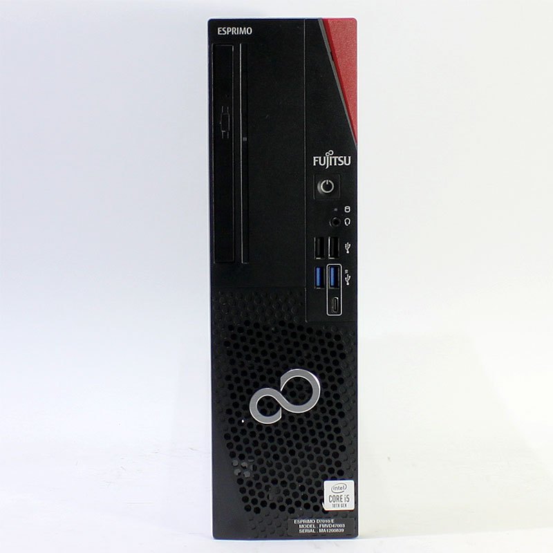 Windowsデスクトップ ESPRIMO D7010/E i3-10100 16G SSD256G+HHD デスクトップ PC 富士通 ESPRIMO D7010/E FMVD47003 Core i5-10500