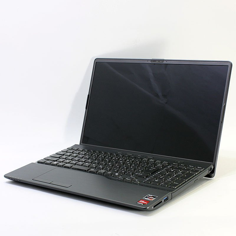 ノートパソコン 富士通 フルHD 15.6型 FMV Note A WA1-K2 FMVWK2A175 Ryzen7-7730U メモリ16GB SSD512GB DVD マルチ 無線LAN Webカメラ テンキー Windows11 Home 良品中古 PC ブライトブラック 2025年モデル-thumbmail-9