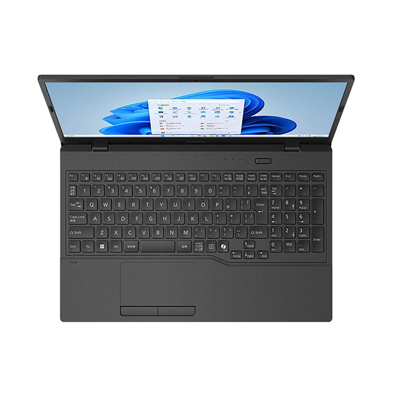 ノートパソコン 富士通 15.6型 フルHD LIFEBOOK WE1-K3 FMVWK3E155 Core i5-1335U メモリ16GB SSD512GB 無線LAN テンキー Webカメラ Windows11 Home Office無し リファビッシュ 2025年モデル ブラック
