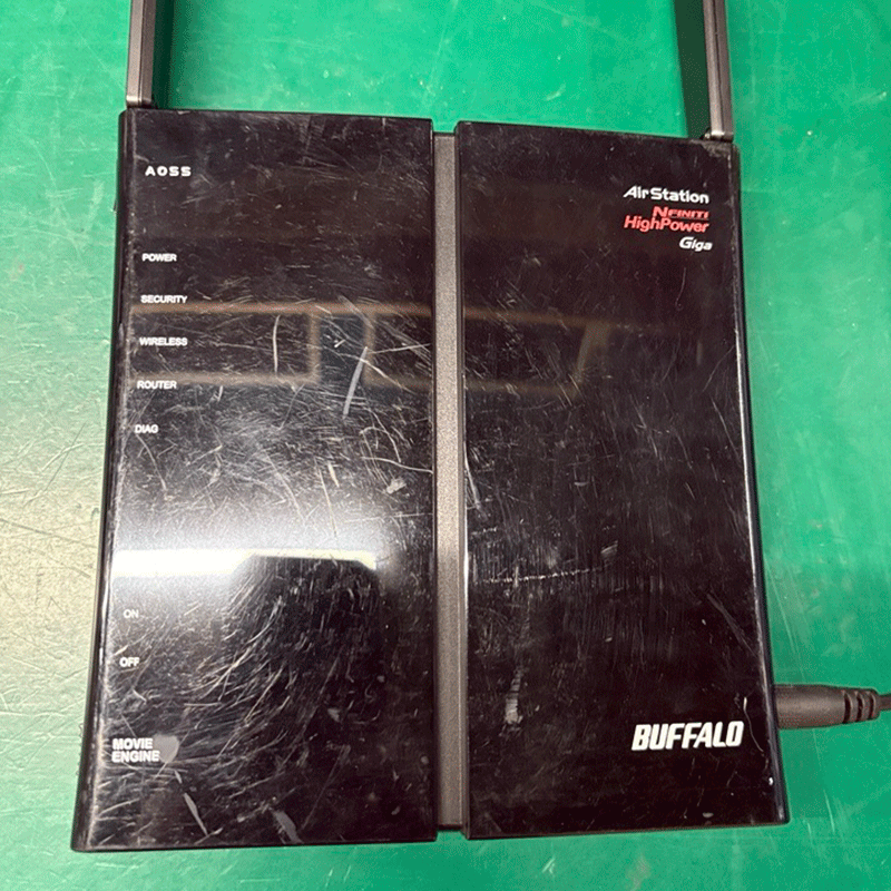 JUNK BUFFALO ルーター (WZR-HP-G302H) ※ACアダプタ無し-thumbmail-2