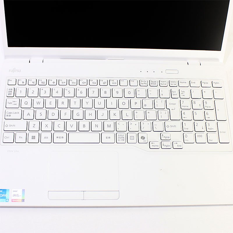 ノートパソコン 富士通 15.6型 フルHD LIFEBOOK WA1/J2 FMVWJ2A15W Core i5-1235U メモリ16GB SSD512GB 無線LAN テンキー Webカメラ Windows11 Home Office無し 良品中古 PC 2024年モデル ホワイト-thumbmail-3