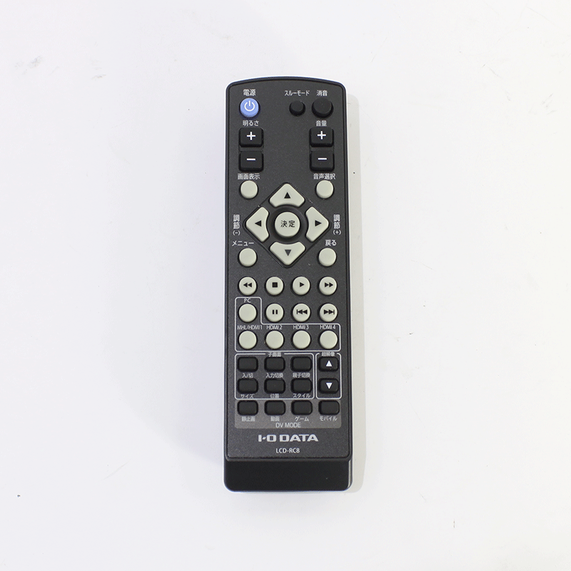 JUNK I-O DATA 液晶モニター用リモコン (LCD-RC8)