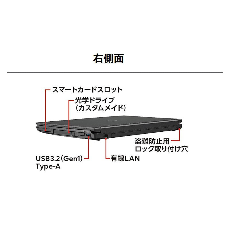 ノートパソコン 富士通 15.6型 LIFEBOOK A7513/RW FMVA0E03ED Core i7-1370P メモリ16GB SSD256GB DVD マルチ 無線LAN Webカメラ 顔認証 Windows11 Pro リファビッシュ PC 白K/B 2024年モデル-thumbmail-2
